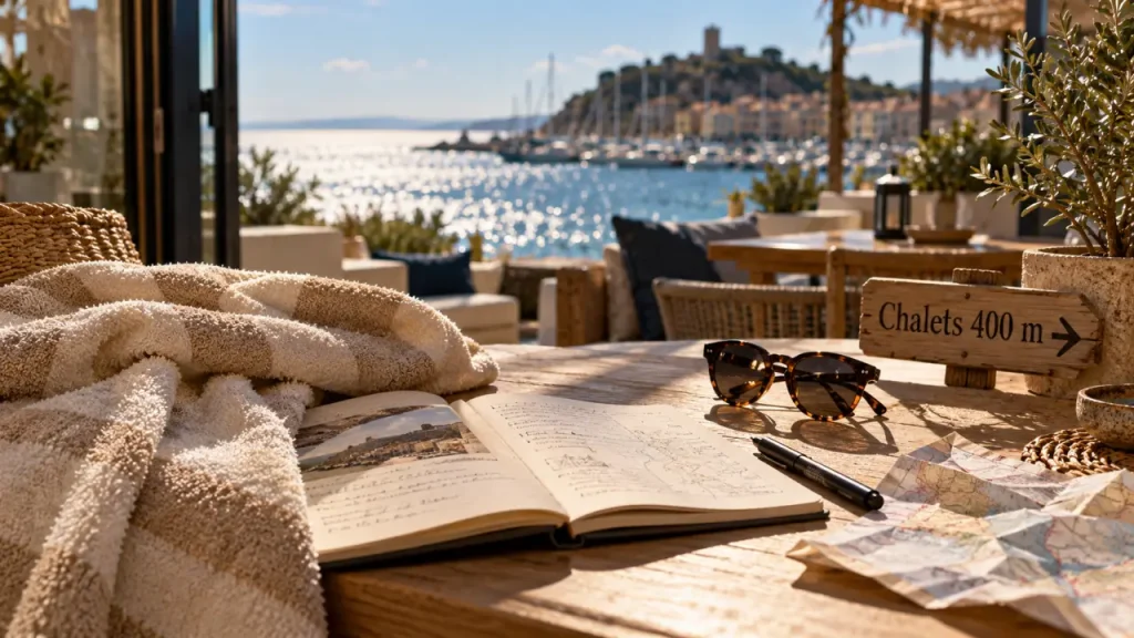 Hôtels à Gruissan Plage : les Chalets pour la mer, le port pour les sorties